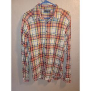 Kavu Shirt Mens Flannel Large Long Sleeve